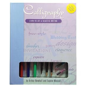 Calligraphy Learn The Art of Beautiful Writing 20Kit by Newhall and Metcalf NIP